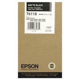 Epson T6118 C13T611800 Orjinal Mat Siyah Kartuş