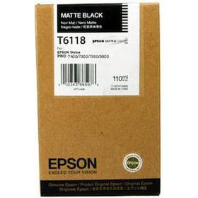 Epson T6118 C13T611800 Orjinal Mat Siyah Kartuş