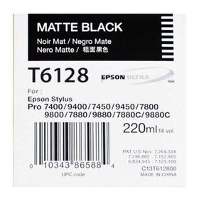 Epson T6128 C13T612800 Mat Siyah Orjinal Kartuş