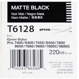 Epson T6128 C13T612800 Mat Siyah Orjinal Kartuş