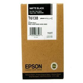 Epson T6138 C13T613800 Orjinal Mat Siyah Kartuş