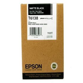 Epson T6138 C13T613800 Orjinal Mat Siyah Kartuş