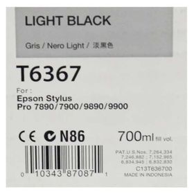 Epson T6367-C13T636700 Açık Siyah Kartuş