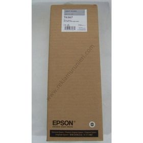 Epson T6367-C13T636700 Açık Siyah Kartuş