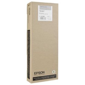 Epson T6367-C13T636700 Açık Siyah Orijinal Kartuş