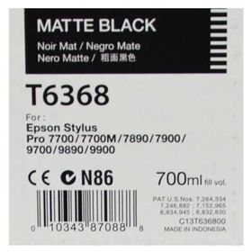 Epson T6368-C13T636800 Mat Siyah Kartuş