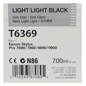 Epson T6369-C13T636900 Açık Siyah Kartuş