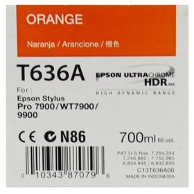 Epson T636A-C13T636A00 Turuncu Kartuş