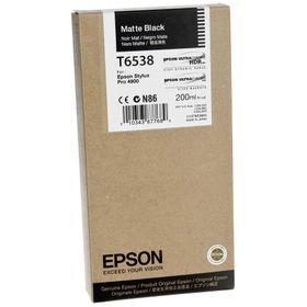 Epson T6538-C13T653800 Mat Siyah Kartuş