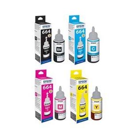 Epson T664 4 Renk Mürekkep