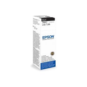 Epson T6641Black Ink Container - 70 Ml