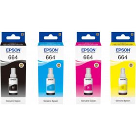 Epson T66434A Kırmızı Mürekkep Kartuş