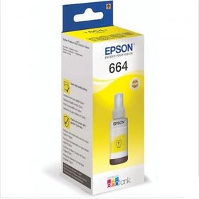 Epson T6644 C13T66444A L300-L350-L1300 Sarı Orjinal Mürekkep