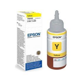 Epson T6644 C13T66444A L300-L350-L1300 Sarı Orjinal Mürekkep