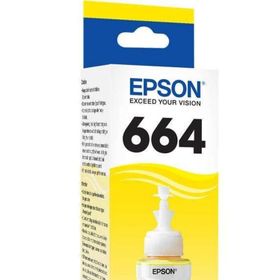 Epson T6644 C13T66444A L300-L350-L1300 Sarı Orjinal Mürekkep