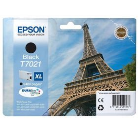 Epson T7021XL C13T70214010 WP-4015-4025 Epson Siyah Orjinal Kartuş