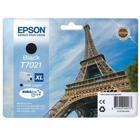 Epson T7021XL C13T70214010 WP-4015-4025 Epson Siyah Orjinal Kartuş