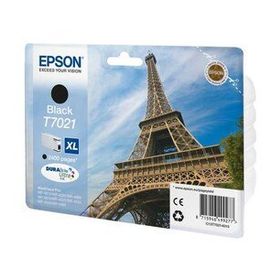 Epson T7021XL C13T70214010 WP-4015-4025 Epson Siyah Orjinal Kartuş
