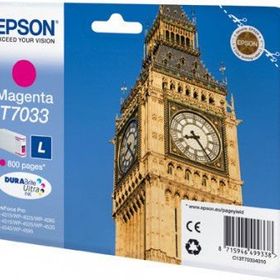 Epson T7033 Magenta 9.6 ml Mürekkep Kartuşu