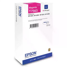 Epson T7563L Kırmızı Orjinal Kartuş
