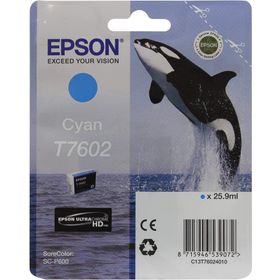 Epson T7602-C13T76024010 Mavi Kartuş