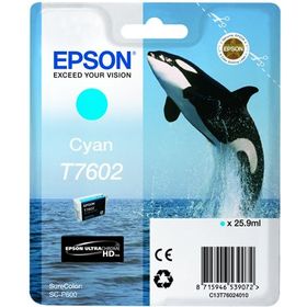 Epson T7602-C13T76024010 Mavi Kartuş