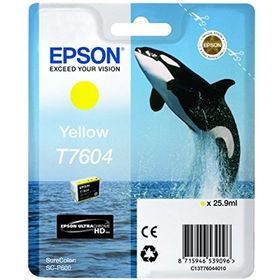 Epson T7604-C13T76044010 Sarı Kartuş