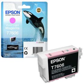 Epson T7606-C13T76064010 Açık Kırmızı Kartuş