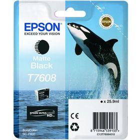 Epson T7608-C13T76084010 Mat Siyah Kartuş