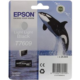 Epson T7609-C13T76094010 Açık Siyah Kartuş
