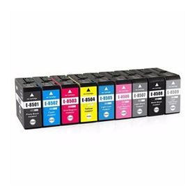 Epson T8501-8509 9 Renk Uyumlu Photoink Kartuş- Epson SureColor SC-P800