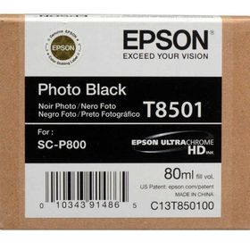 Epson T8501 Siyah Foto Orijinal Kartuş