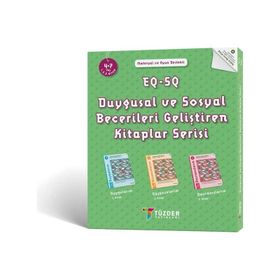 Eq Sq Duygusal ve Sosyal Becerileri Geliştiren Kitaplar Seti 4-7 Yaş Kolektif Tüzder Yayınları