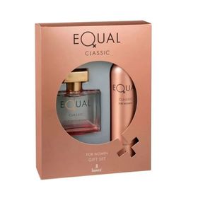 Equal 75 ml Classic Women EDT ve 150 ml Deo Sprey Kadın Parfüm Seti