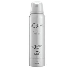 Equal Classic 6 x 150 ml Erkek Sprey Deodorant