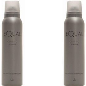 Equal Klasik 2x150 ml Erkek Sprey Deodorant