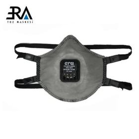 Era 7210 V FFP2 NR D Ventilli Konik Sersi Aktif Karbon Toz Maskesi