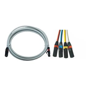 Erat LS0H CAT6A 1 m 4x2x24 Gri Patch Cord