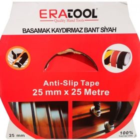 Eratool 25 Metre 25 mm Siyah Kaydırmaz Bant