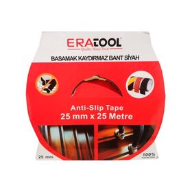 Eratool 25 Metre 25 mm Siyah Kaydırmaz Bant