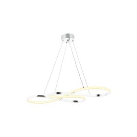 Eray Aydınlatma 1013-KR Gümüş Krom Led Avize