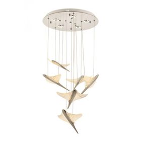 Eray Aydınlatma 1205-5+1 6'lı Krom Led Avize