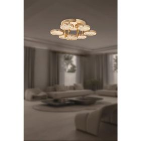 Eray Aydınlatma 1207-7 Gd 7'li Sarı Led Avize