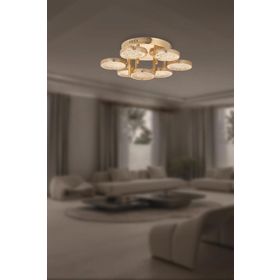 Eray Aydınlatma 1207-7 Gd 7'li Sarı Led Avize
