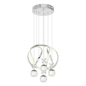 Eray Aydınlatma 1625-40 Krom 4 Toplu Led Avize