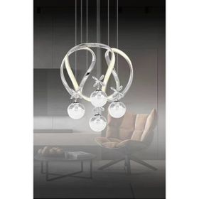 Eray Aydınlatma 1688-50 KR Krom 4 Toplu Led Avize