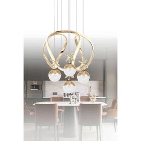 Eray Aydınlatma 1688-50 SR Gold 4 Toplu Led Avize