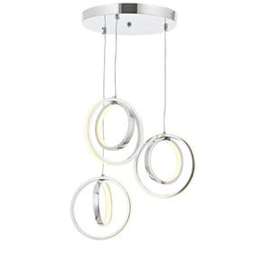 Eray Aydınlatma 1909-3 Krom 3 Lü Led Avize
