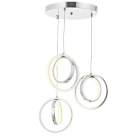 Eray Aydınlatma 1909-3 Krom 3 Lü Led Avize