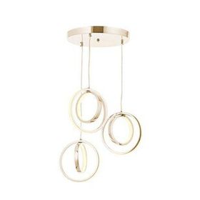 Eray Aydınlatma 1909-3 Sarı 3 Lü Led Avize